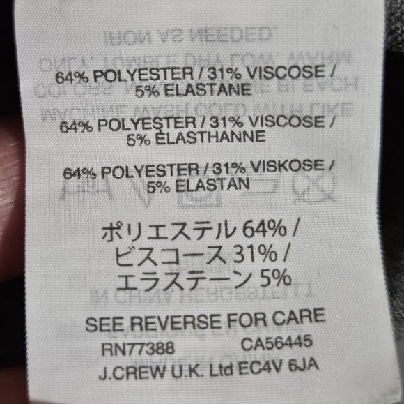 Jcrew 365 Cameron trousers size 4 - Picture 8 of 13